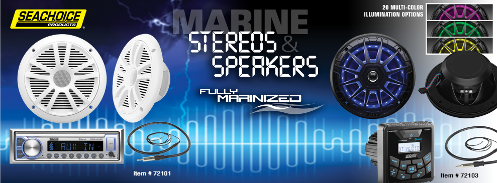 Stereo Speakers Banner